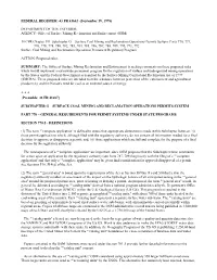 Federal Register Proposed Rules Notice