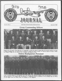 Summer 1992 Group Commanding Officers
