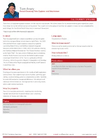 Tom Avery Speaker Profile