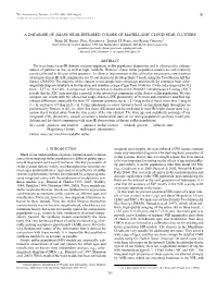 A DATABASE of 2MASS NEAR-INFRARED COLORS of MAGELLANIC CLOUD STAR CLUSTERS Peter M