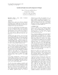 Geothermal Exploration and Development in Ethiopia