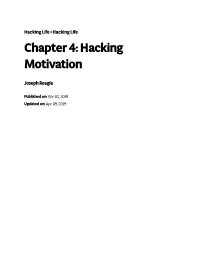 Hacking Motivation