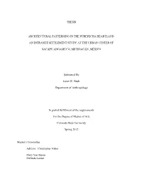 Thesis Architectural Patterning