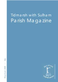 Tidmarsh with Sulham Dates for Your Diary