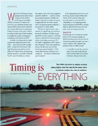 Timing Is Everything
