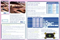 A Choice of Entry and Exit Points Fair Pricing