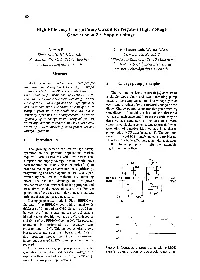 High Efficiency Charge Pump Circuit for Negative High Voltage Generation at 2 V Supply Voltage