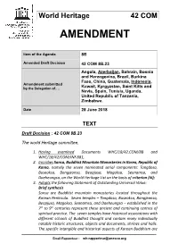 Amended Draft Decision 42 COM 8 B.23