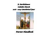 Parent Handbook