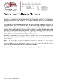 Rover Scouts