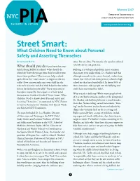 Street Smart: What Children Need to Know About Personal Safety and Asserting Themselves by Richard Meyer Tions, I’M Not Alone