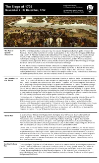 The Siege of 1702 U.S