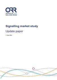 Signalling Market Study Update Paper