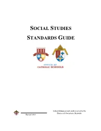 Social Studies Standards Guide