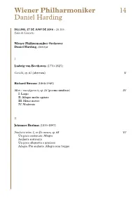 Wiener Philharmoniker Daniel Harding 14