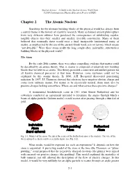 Chapter 2 the Atomic Nucleus