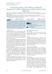 Comparative Study of the Efficacy of Flunixin, Ketoprofen and Phenylbutazone in Delman Horses with Mild Colic
