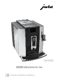 E8/E80 Instructions for Use
