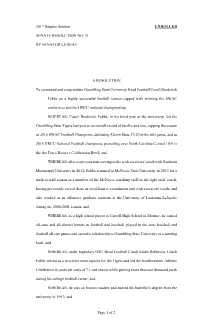 2017 Regular Session ENROLLED SENATE RESOLUTION NO. 31 BY