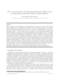 A Location-Distortion Model to Improve Reverse Geocoding Using Behavior-Driven Temporal Semantic Signatures