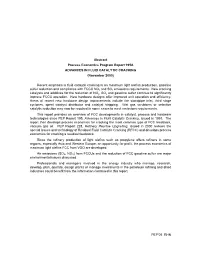 ADVANCES in FLUID CATALYTIC CRACKING (November 2005)