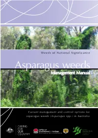 Asparagus Weeds Management Manual