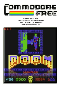 New Commodore Free Template