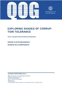 Exploring Shades of Corrup- Tion Tolerance