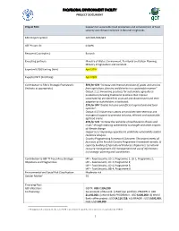Project Document PAD Revised