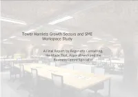 Growth Sectors and SME Workspace Study