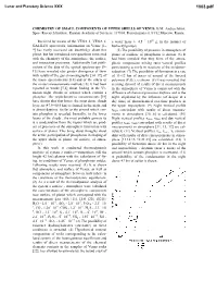 Chemistry of Small Components of Upper Shells of Venus