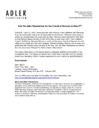 Join the Adler Planetarium for the Transit of Mercury on May 9Th!