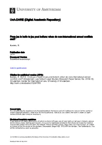 Uva-DARE (Digital Academic Repository)
