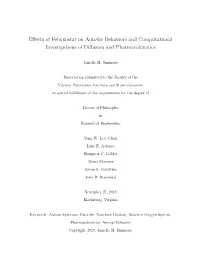 Effects of Febuxostat on Autistic Behaviors and Computational Investigations of Diffusion and Pharmacokinetics