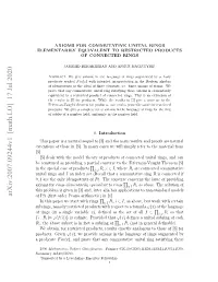 Arxiv:2007.09244V1 [Math.LO] 17 Jul 2020 Rdcs Given Products