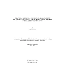Sebastiano Del Piombo and His Collaboration with Michelangelo: Distance and Proximity to the Divine in Catholic Reformation Rome
