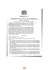 To FORESTS ORDINANCE. in EXERCISE of the Powers Vested In