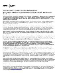 Activision Acquires U.K. Game Developer Bizarre Creations