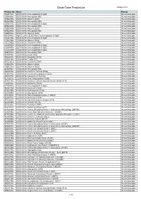 Cloud-Clone Productlist Viroquest Inc