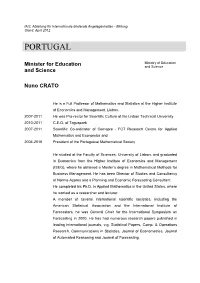 CV Nuno CRATO
