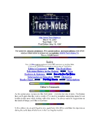 Order of the Iron Test Pattern Information & Education Obituaries Reader Input Parting Shots Subscriptions