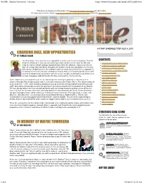 INSIDE: Purdue University Libraries