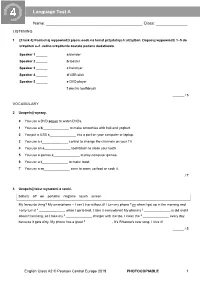Language Test A