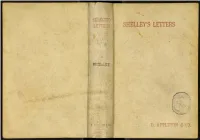 Select Letters of Percy Bysshe Shelley
