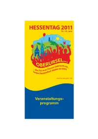 Veranstaltungs- Programm