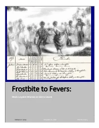 Frostbite to Fevers