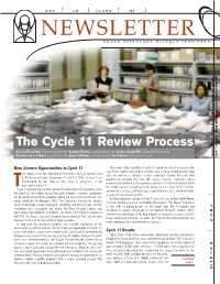 The Cycle 11 Review Process
