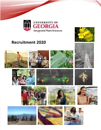 Recruitment 2020 Welcome to the University of Georgia! Go Dawgs! This Is a Reference Guide for All Things IPS, UGA, and Athens