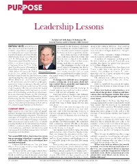 To Download a PDF of an Interview with James