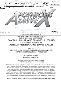 ADX Is Based on Fate Core System and Fate Accelerated Edition (Found At